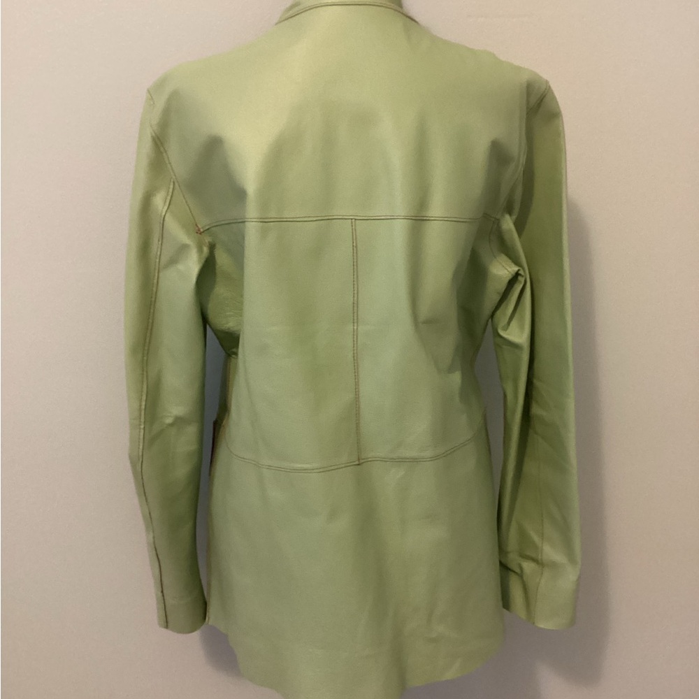 Reversible suade/leather Jacket - Picture 4 of 7